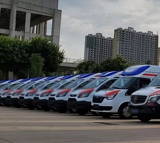 左贡县服务车队展示